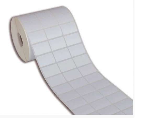 Etiqueta Adesiva Couchê 30mmx25mm - 3 colunas (35M A 45M TUB 1")